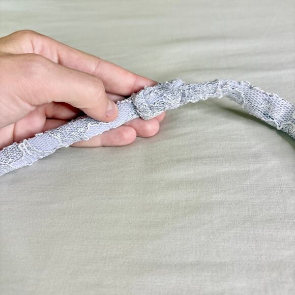 Lori Ann Montreal Lace Mini Halter Neck Dress Purple Size 2 - Picture 9 of 9